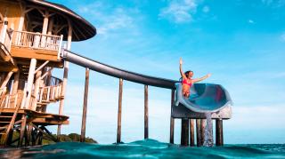 The Soneva Fushi resort in Baa Atoll