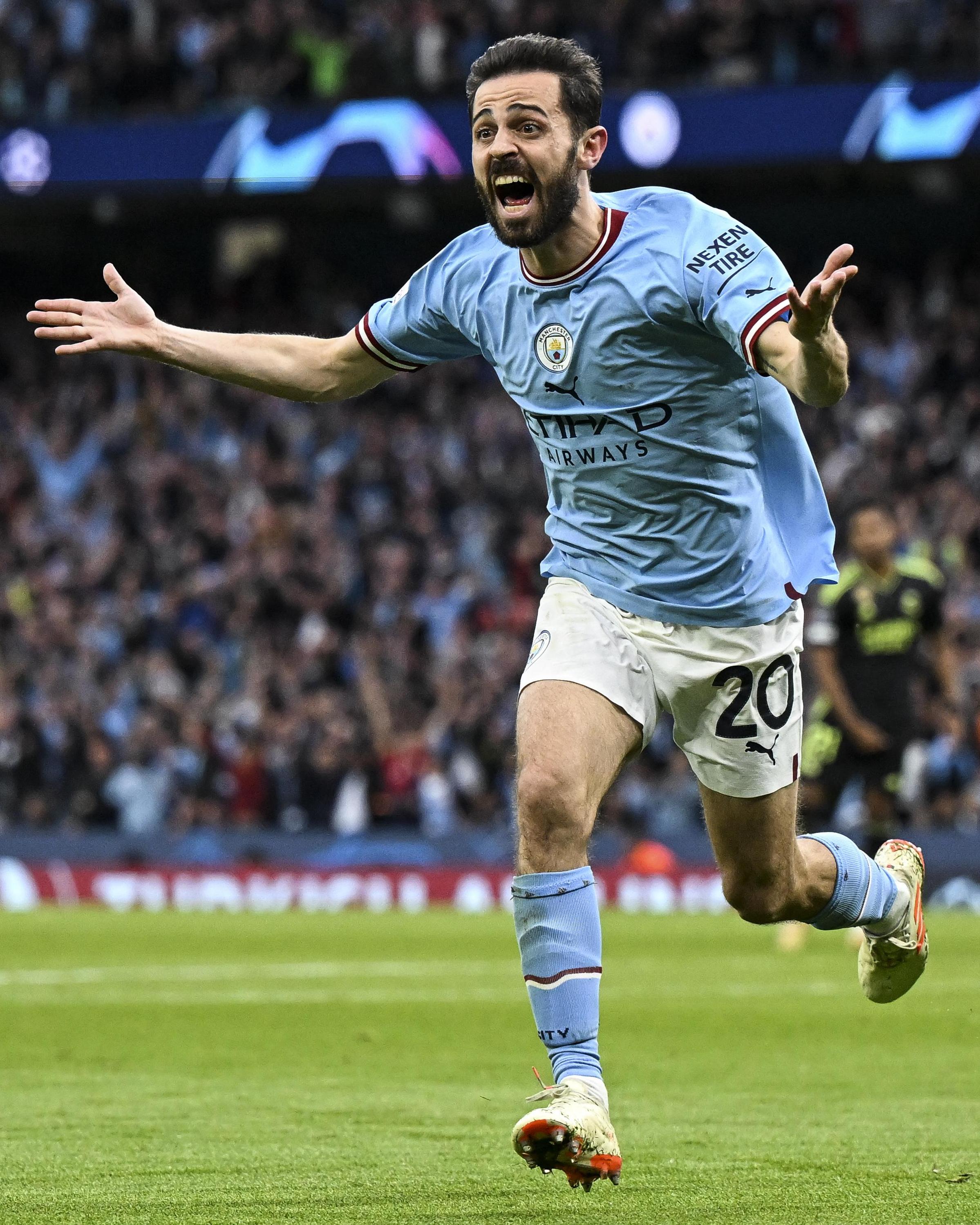 Silva scored a brace as City progressed to their second Champions League final