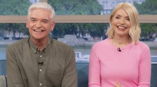 Phillip Schofield and Holly Willoughby on This Morning earlier this month