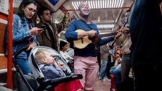Venezuelan musicians trained in The System, the Latin American state’s musical education programme, have brought their virtuosity and passion to the streets and underground trains of the Spanish capital