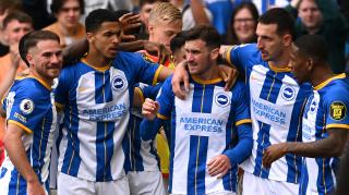 Brighton secured their European spot with a comprehensive win over relegated Southampton on Sunday